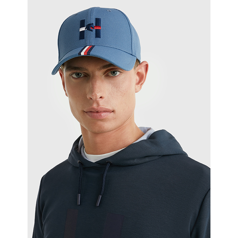 Tommy Hilfiger Horse Graphic Cap - Blue Coast-2